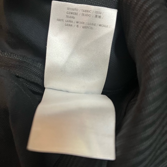 Stella McCartney pinstripe tailored pants trousers 100% wool - Picture 5 of 6